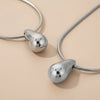 Tear Drop Necklace and Earrings Set