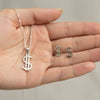 Silver Necklace & Earring Sets – Variety of Modern Designs – Only R129