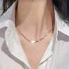 Sleek Snake Chain Necklace – Timeless Shine