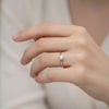 Solitaire Zirconia Ring