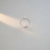 Solitaire Zirconia Ring