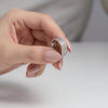 Zirconia Stainless Steel Ring