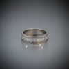 Crystal Zirconia Stainless Steel Ring