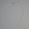 Elegant Floral Sparkle Necklace – Timeless Charm in White Stainless Steel