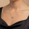 Minimalist Heart Necklace – Pure Stainless Steel Elegance