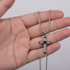 Stainless Steel Men’s Cross Necklace