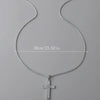 Stainless Steel Men’s Cross Necklace