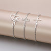 Stainless Steel Symbolic Charm Bracelets