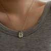 Elegant Rose Pendant Necklace