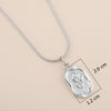 Elegant Rose Pendant Necklace