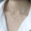 Small Cross Stainless Steel Necklace