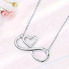 Infinity Heart Stainless Steel Necklace