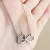 Infinity Heart Stainless Steel Necklace