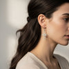 Stainless Steel Faith-Inspired Dangle Earrings