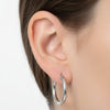 Stainless Steel Hoop Earrings
