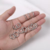 Stainless Steel Hoop Earrings