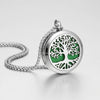 Stainless Steel Tree of Life Unisex Fragrance Necklace
