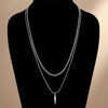 Stainless Steel 2-in-1 Layered Necklace Set – Wear Together or Separate