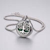 Stainless Steel Tree of Life Unisex Fragrance Necklace