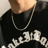 Sleek Snake Chain Necklace – Timeless Shine