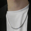 Sleek Snake Chain Necklace – Timeless Shine