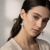 Stainless Steel Faith-Inspired Dangle Earrings