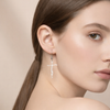 Stainless Steel Faith-Inspired Dangle Earrings