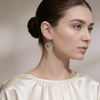 Stainless Steel Faith-Inspired Dangle Earrings