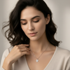 Turtle Pendant Necklace – Stainless Steel, 55cm
