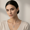 Stainless Steel Ocean Charm Layered Necklace Set