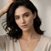 Turtle Pendant Necklace – Stainless Steel, 55cm