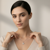 Stainless Steel Ocean Charm Layered Necklace Set