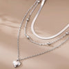 Stainless Steel Layered Necklace Set – Bold or Minimal, Your Way