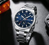 CURREN Men's Quartz Chronograph Stainless Steel Watch