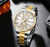CURREN Men's Quartz Chronograph Stainless Steel Watch