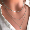 Stainless Steel Layered Necklace Set – Bold or Minimal, Your Way