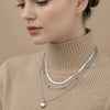 Stainless Steel Layered Necklace Set – Bold or Minimal, Your Way