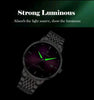 POEDAGAR Men’s Purple Dial Stainless Steel Watch
