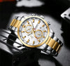 CURREN Men's Quartz Chronograph Stainless Steel Watch