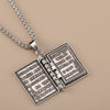 Bible Pendant – Stainless Steel Necklace (70 cm)
