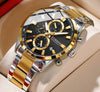 CURREN Men's Quartz Chronograph Stainless Steel Watch