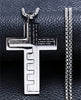 Beautiful Our Father Cross Necklace