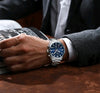 CURREN Men's Quartz Chronograph Stainless Steel Watch