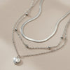 Stainless Steel Layered Necklace Set – Bold or Minimal, Your Way