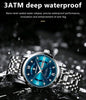 POEDAGAR 936 Men’s Stainless Steel Watch – Blue Dial